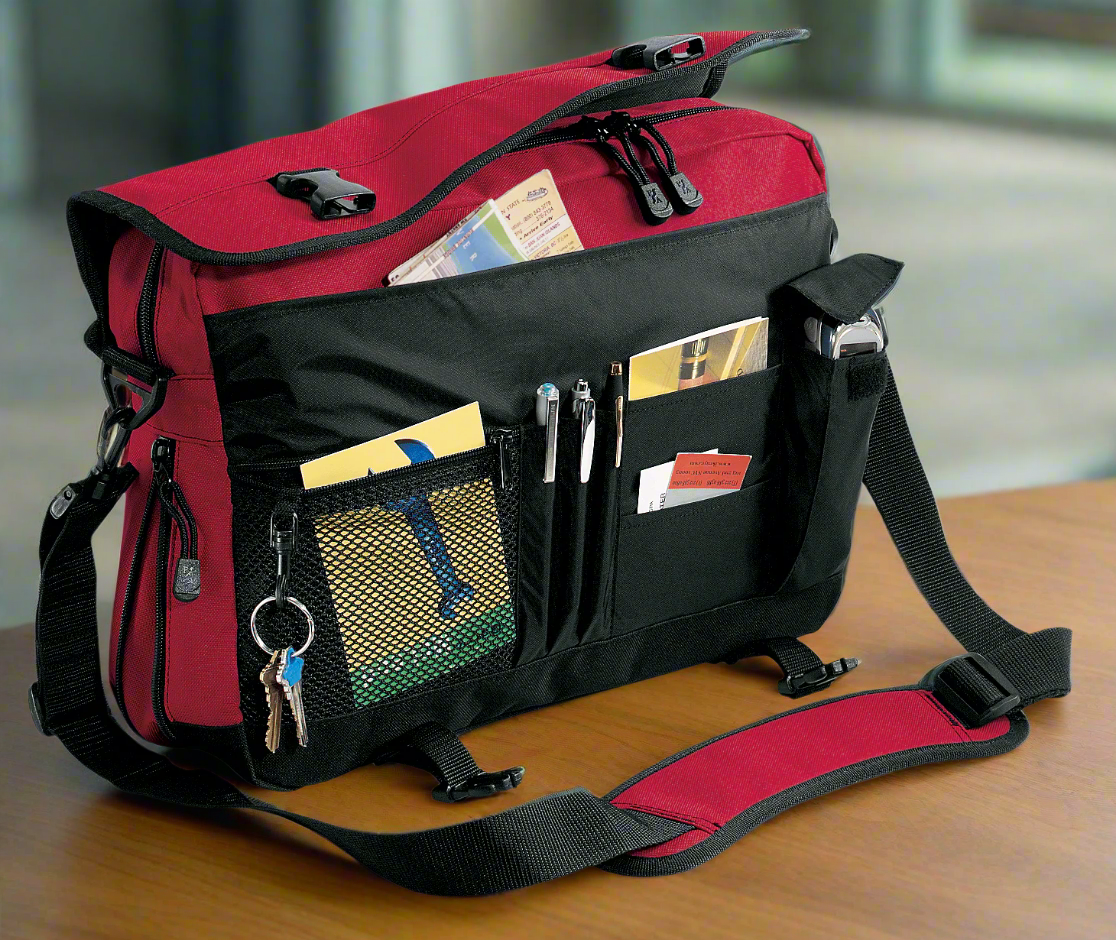 College Logo Laptop Bag