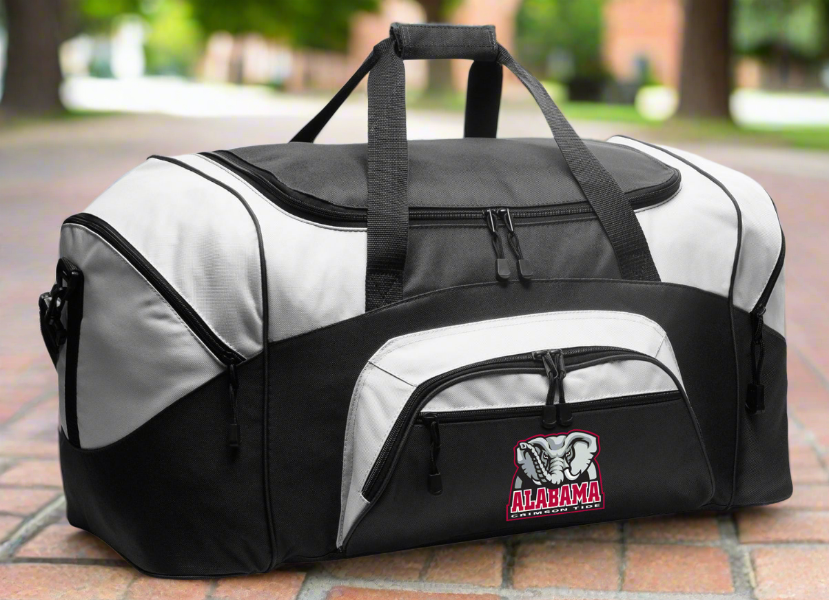 University of Alabama Gym Bag, Duffel Bag, Weekender, Overnighter