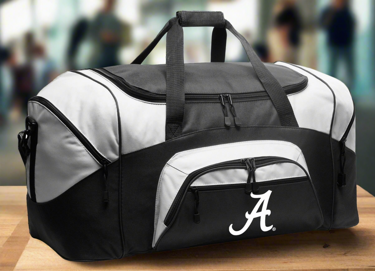 University of Alabama Large Duffel Bag Alabama Suitcase Luggage Bag