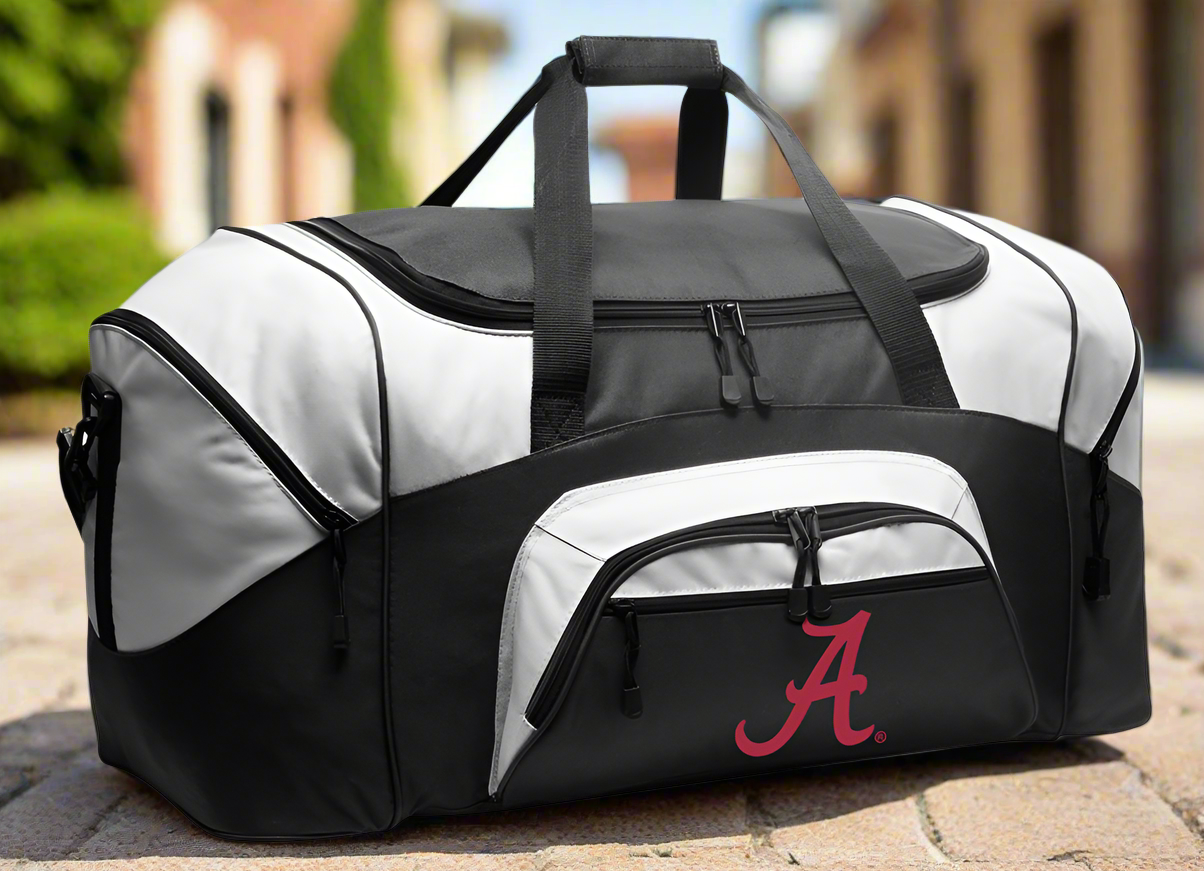 University of Alabama Large Duffel Bag Alabama Suitcase Luggage Bag