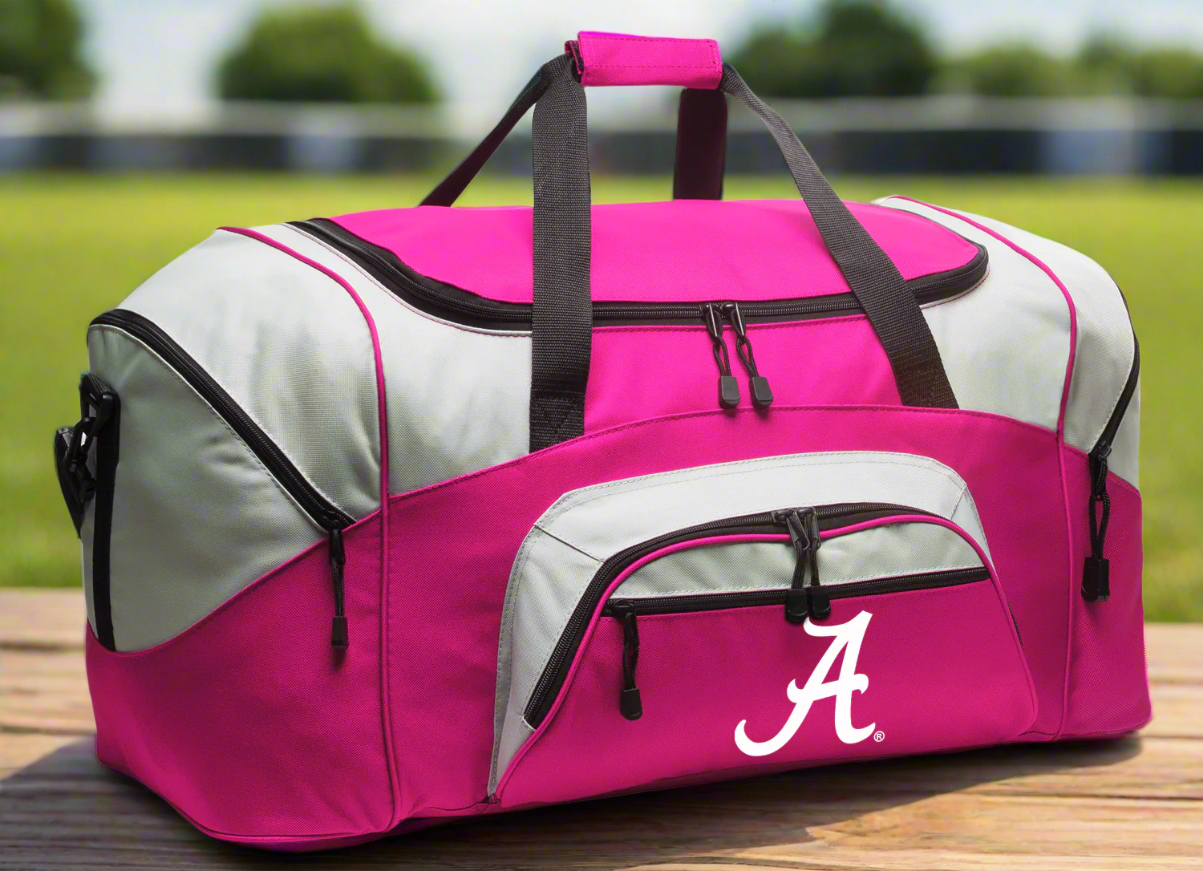 University of Alabama Large Duffel Bag Alabama Suitcase Luggage Bag