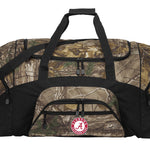 Alabama Logo Camo Large Duffel Bag Alabama Suitcase Travel Bag or Sports Gear Bag