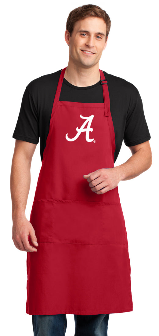 University of Alabama Large Apron Alabama Apron - Adjustable with Pockets