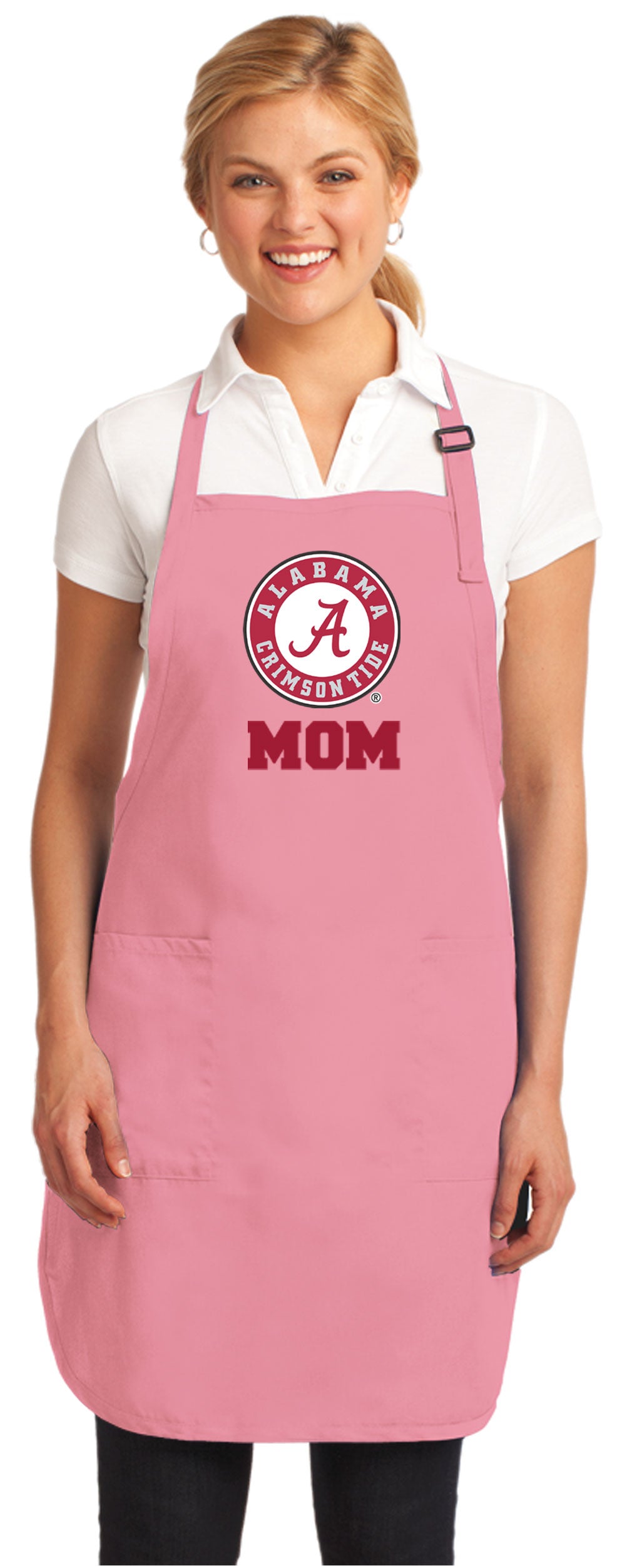 Alabama Logo Mother Apron - Pink