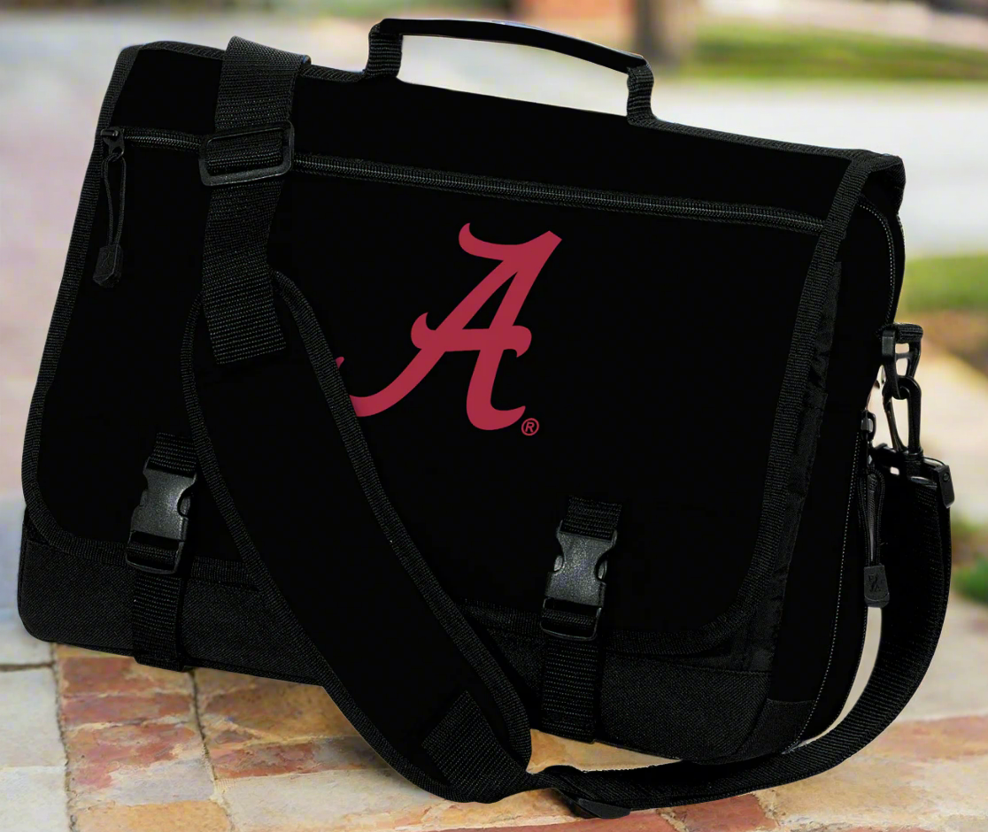 University of Alabama Laptop Computer Bag Classic Briefcase Messenger Bag