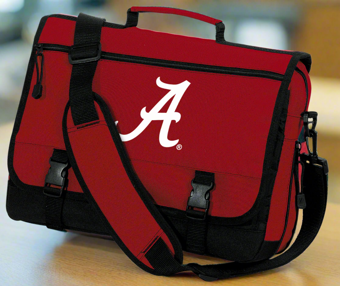 University of Alabama Laptop Computer Bag Classic Briefcase Messenger Bag