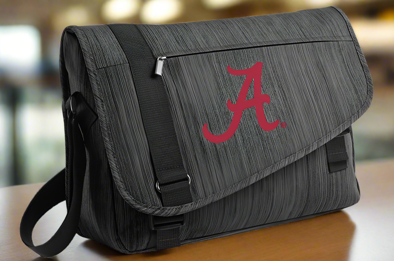 University of Alabama Laptop Bag Alabama Logo Messenger Briefcase