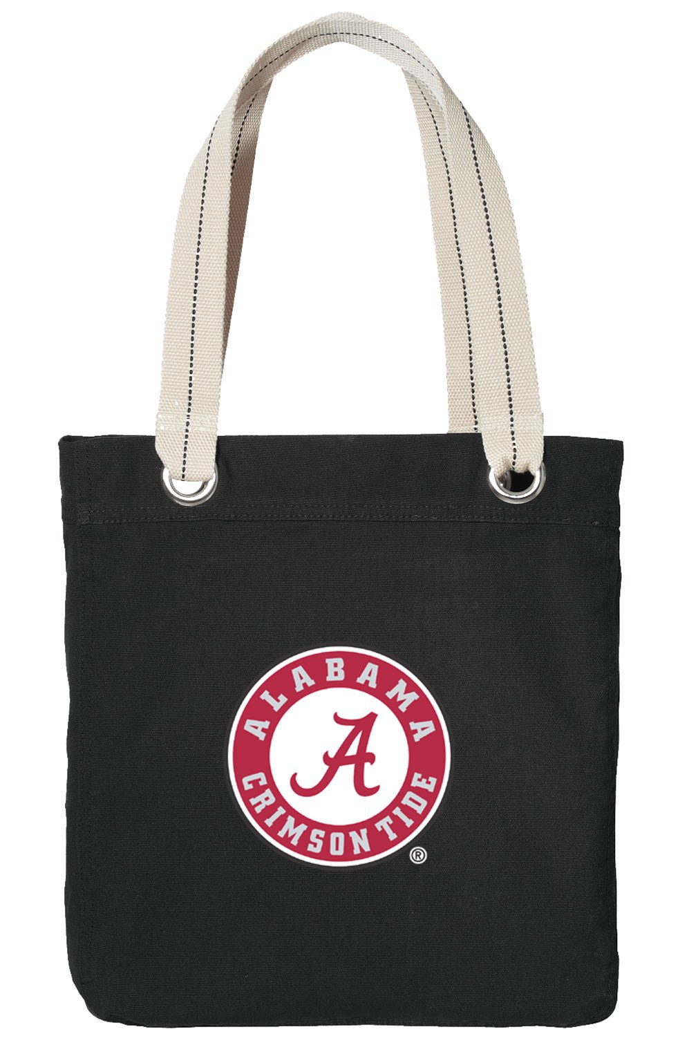 Alabama Logo Tote Bag Alabama Deluxe Canvas Shoulder Bag