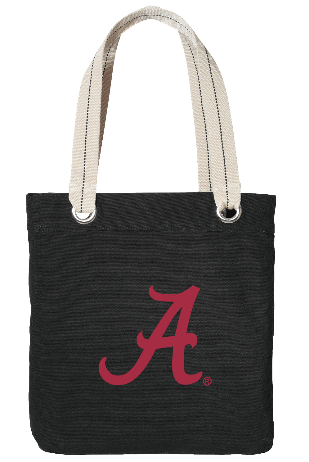 University of Alabama Tote Bag Alabama Deluxe Canvas Shoulder Bag