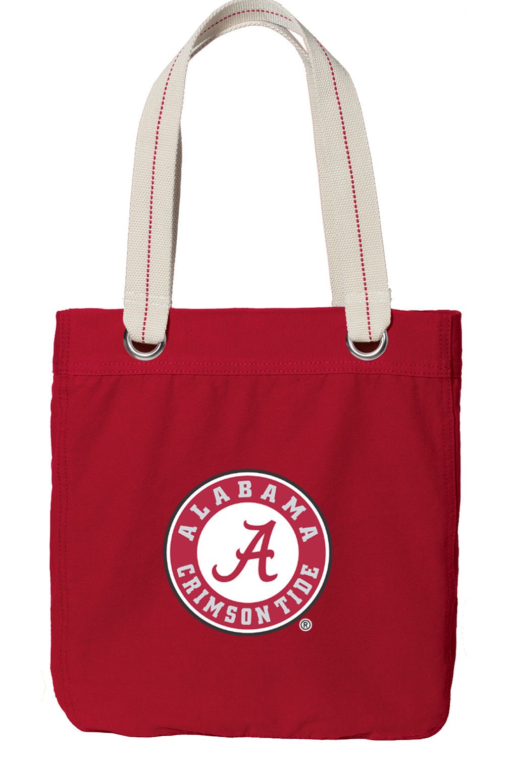 Alabama Logo Tote Bag Alabama Deluxe Canvas Shoulder Bag