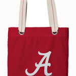 University of Alabama Tote Bag Alabama Deluxe Canvas Shoulder Bag