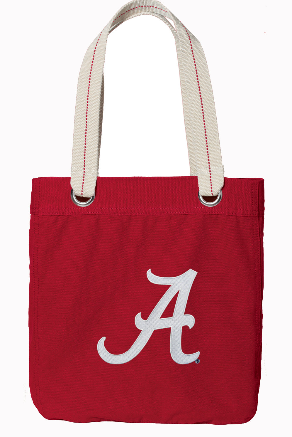 University of Alabama Tote Bag Alabama Deluxe Canvas Shoulder Bag