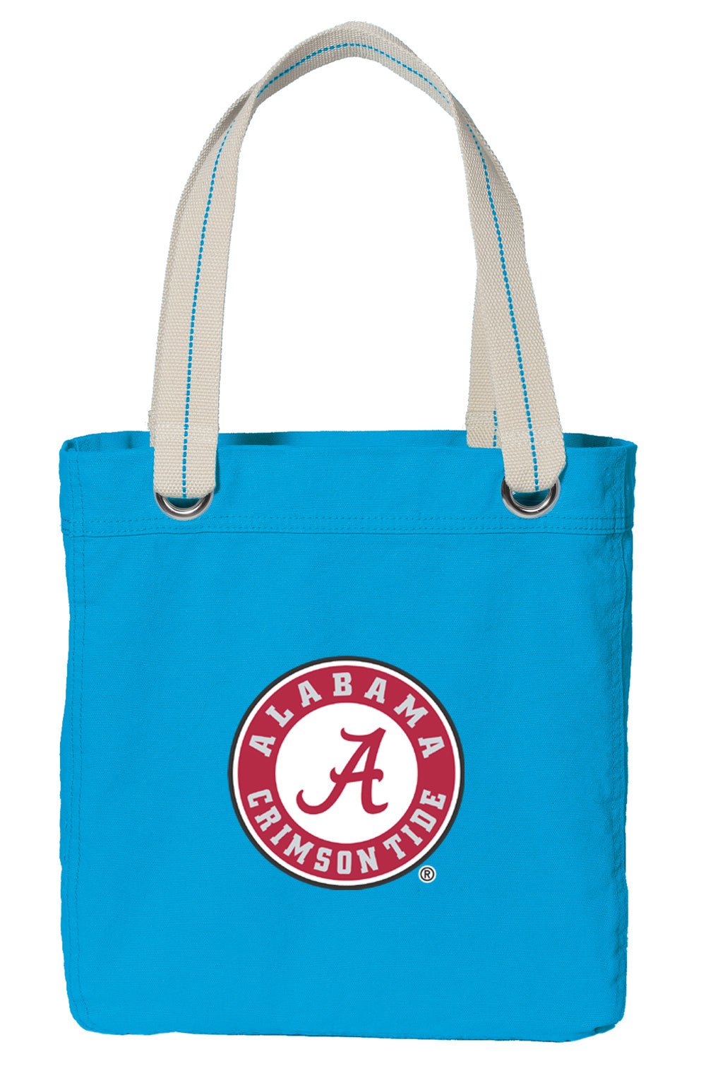 Alabama Logo Tote Bag Alabama Deluxe Canvas Shoulder Bag