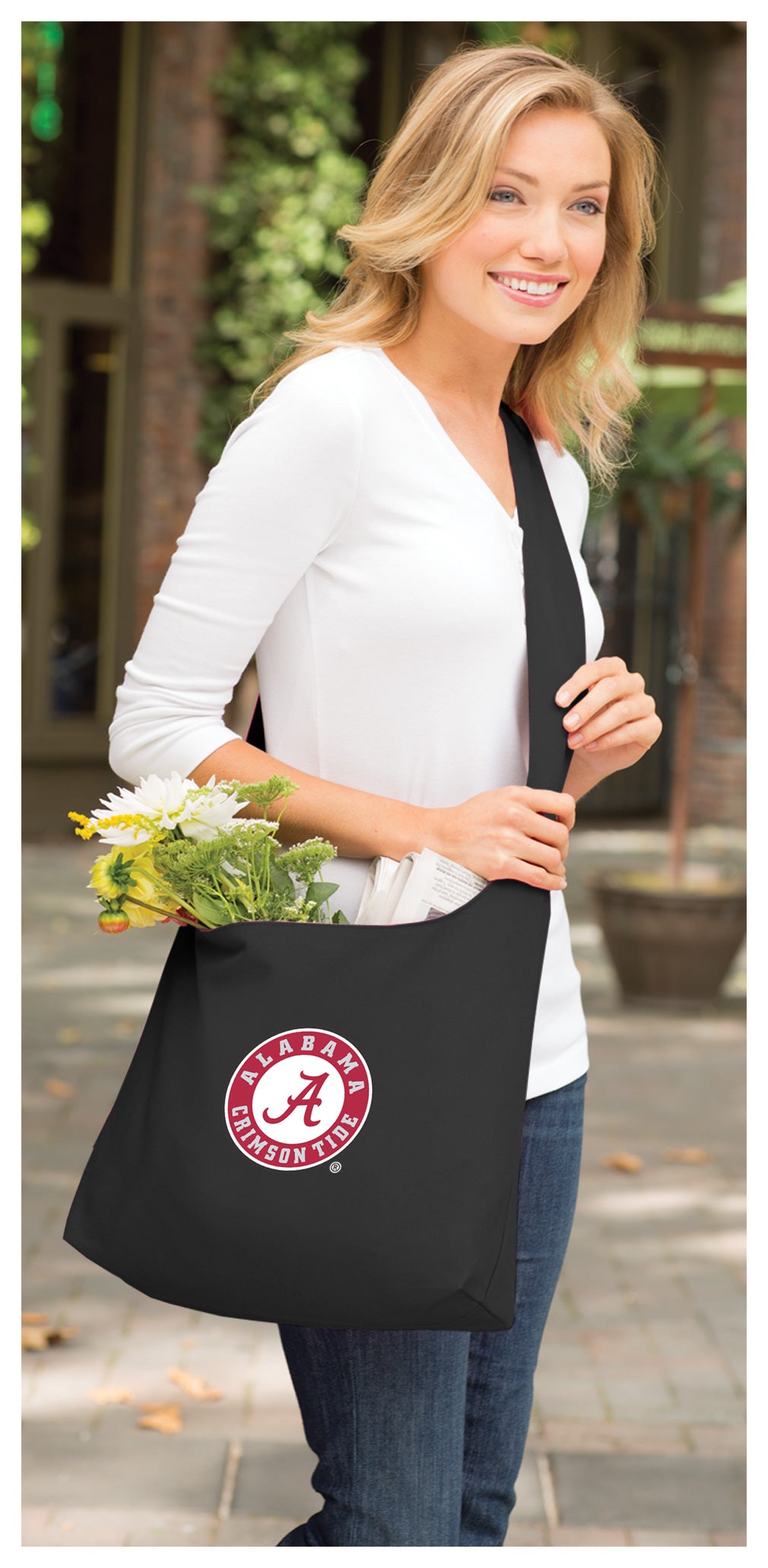 University of Alabama Cotton Crossbody Bag