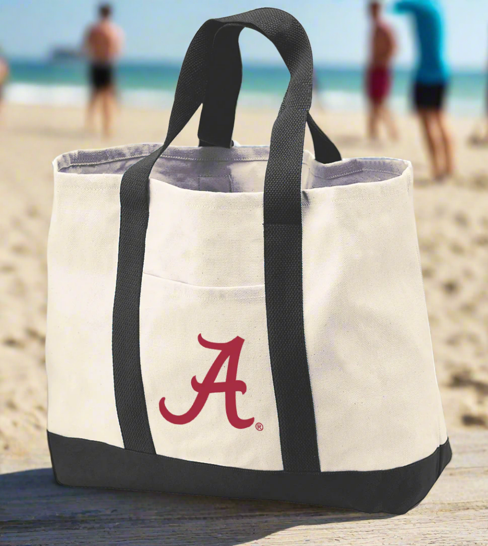 University of Alabama Canvas Tote Bag Alabama Classic Tote