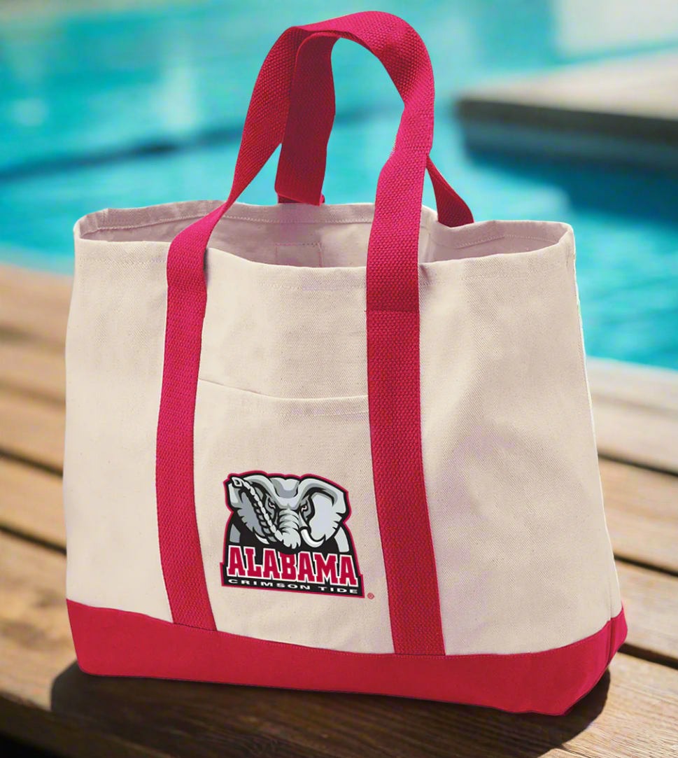 Alabama Tote Bag Canvas University of Alabama Classic Tote