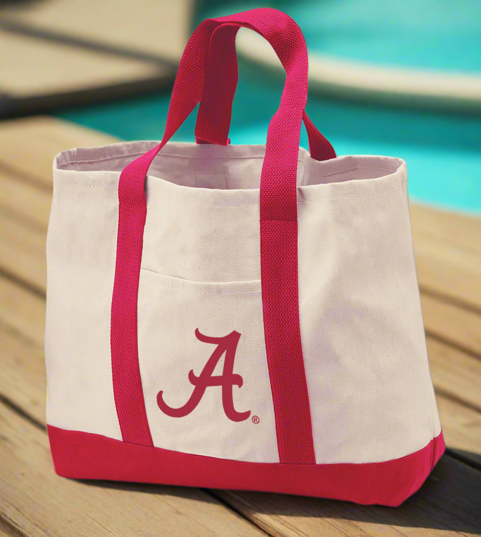 University of Alabama Canvas Tote Bag Alabama Classic Tote