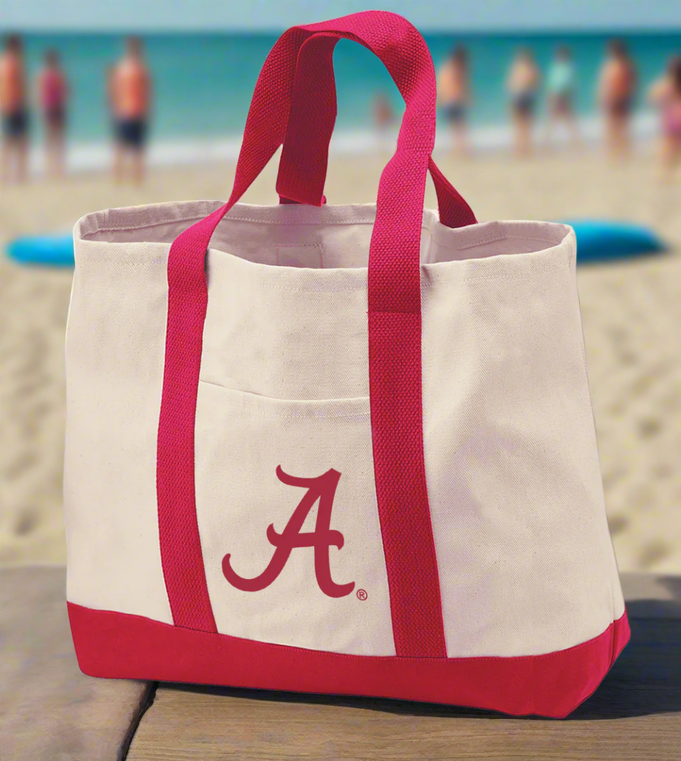 University of Alabama Canvas Tote Bag Alabama Classic Tote