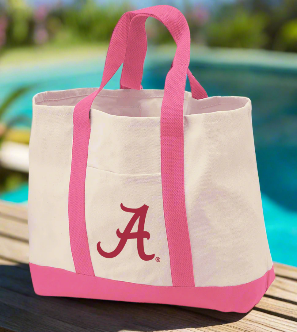 University of Alabama Canvas Tote Bag Alabama Classic Tote