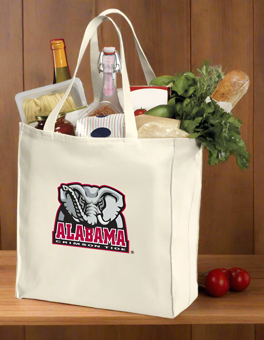 University of Alabama Shopping Bag, Reusable Shopping Tote