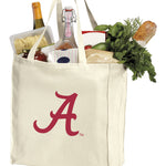 University of Alabama Grocery Shopping Bag Alabama Reusable Cotton Bag