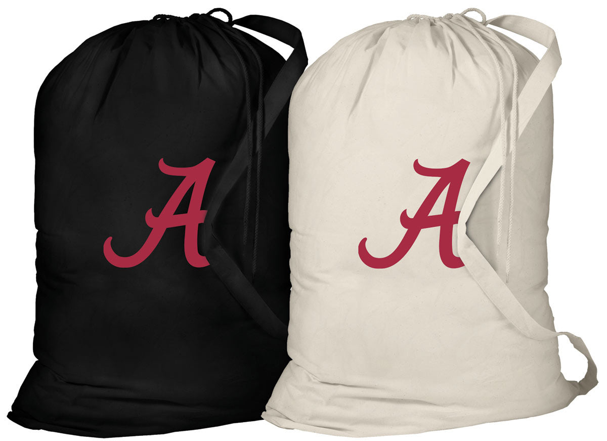 University of Alabama Laundry Bags 2 PC Set Alabama Clothes Bags