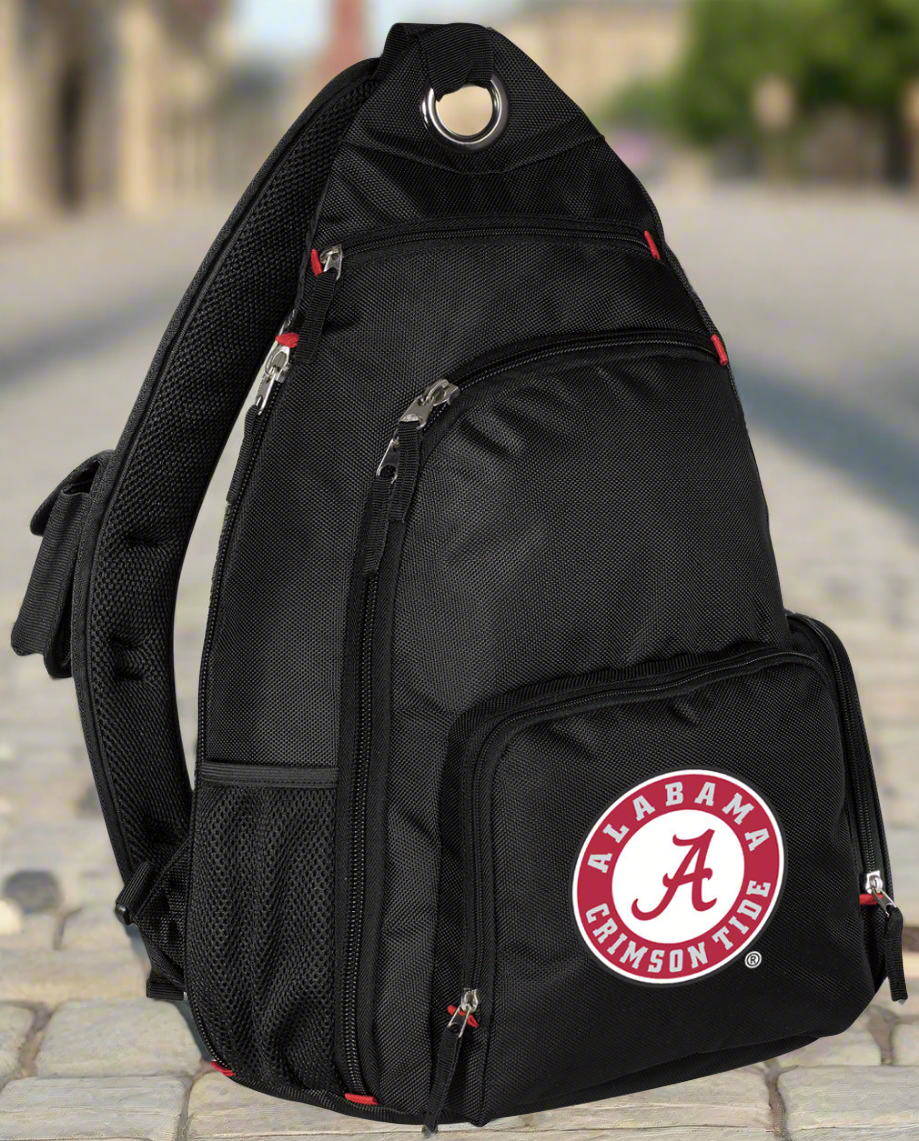 University of Alabama Logo Sling Backpack Alabama Crossbody Bag