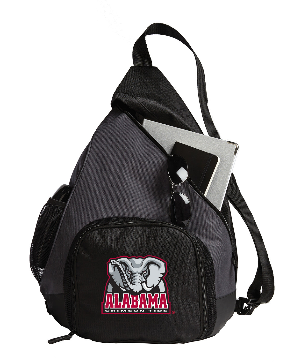 Alabama Sling Backpack University of Alabama Bag with Soccer Ball or Volleyball Bag Sports Gear Compartment Practice Bag