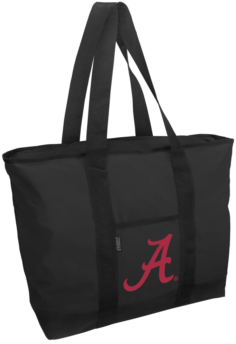 University of Alabama Tote Bag Alabama Large Zippered Tote