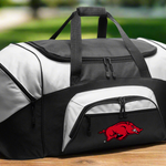 University of Arkansas Large Duffel Bag Arkansas Razorbacks Suitcase Luggage Bag