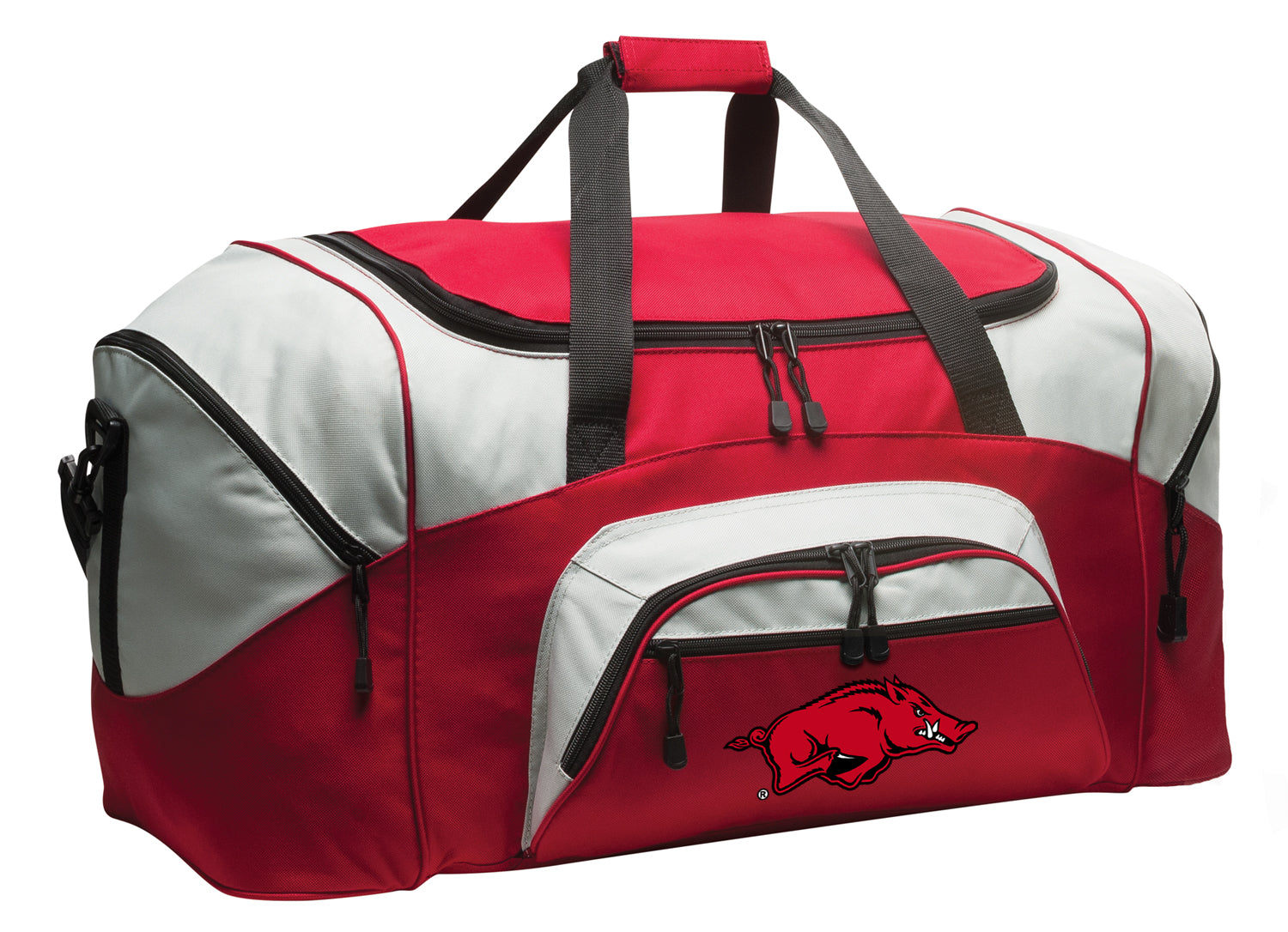 University of Arkansas Large Duffel Bag Arkansas Razorbacks Suitcase Luggage Bag