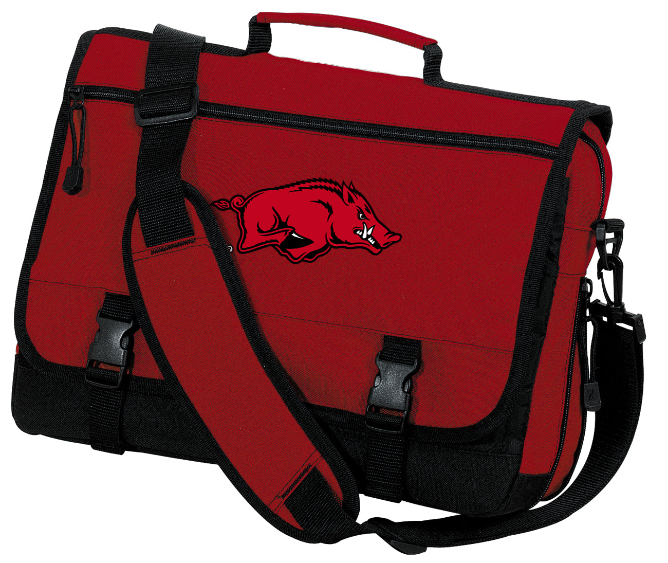 University of Arkansas Messenger Bag Arkansas Razorbacks Classic Laptop Bag