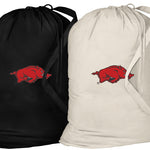 University of Arkansas Laundry Bags 2 PC Set Arkansas Razorbacks Clothes Bags