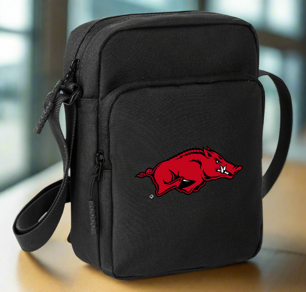 University of Arkansas Crossbody Bag Arkansas Razorbacks Travel Sling Pack