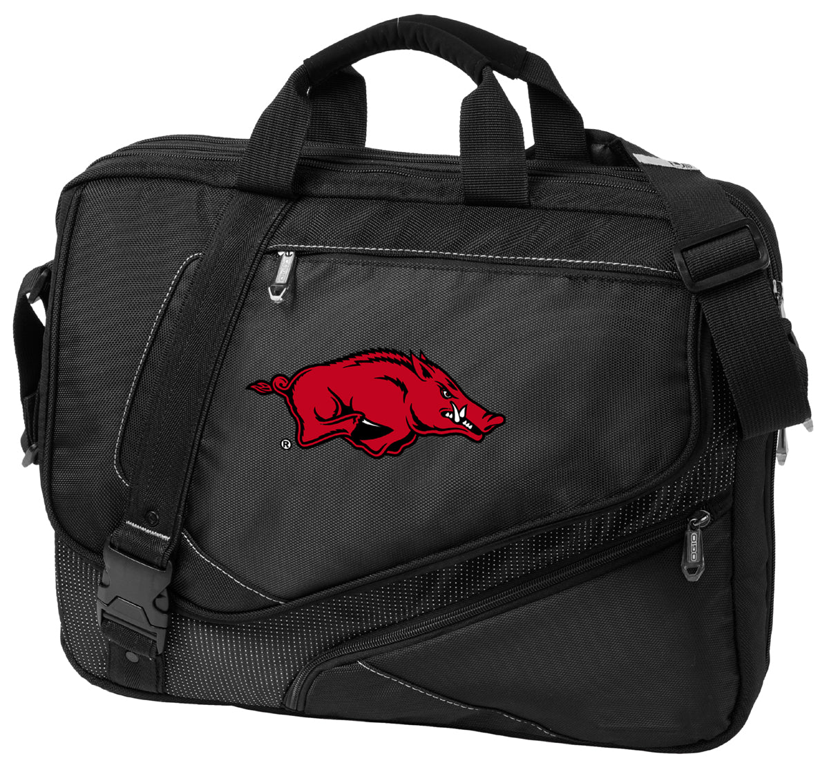 University of Arkansas Laptop Bag Arkansas Razorbacks Messenger Travel Bag