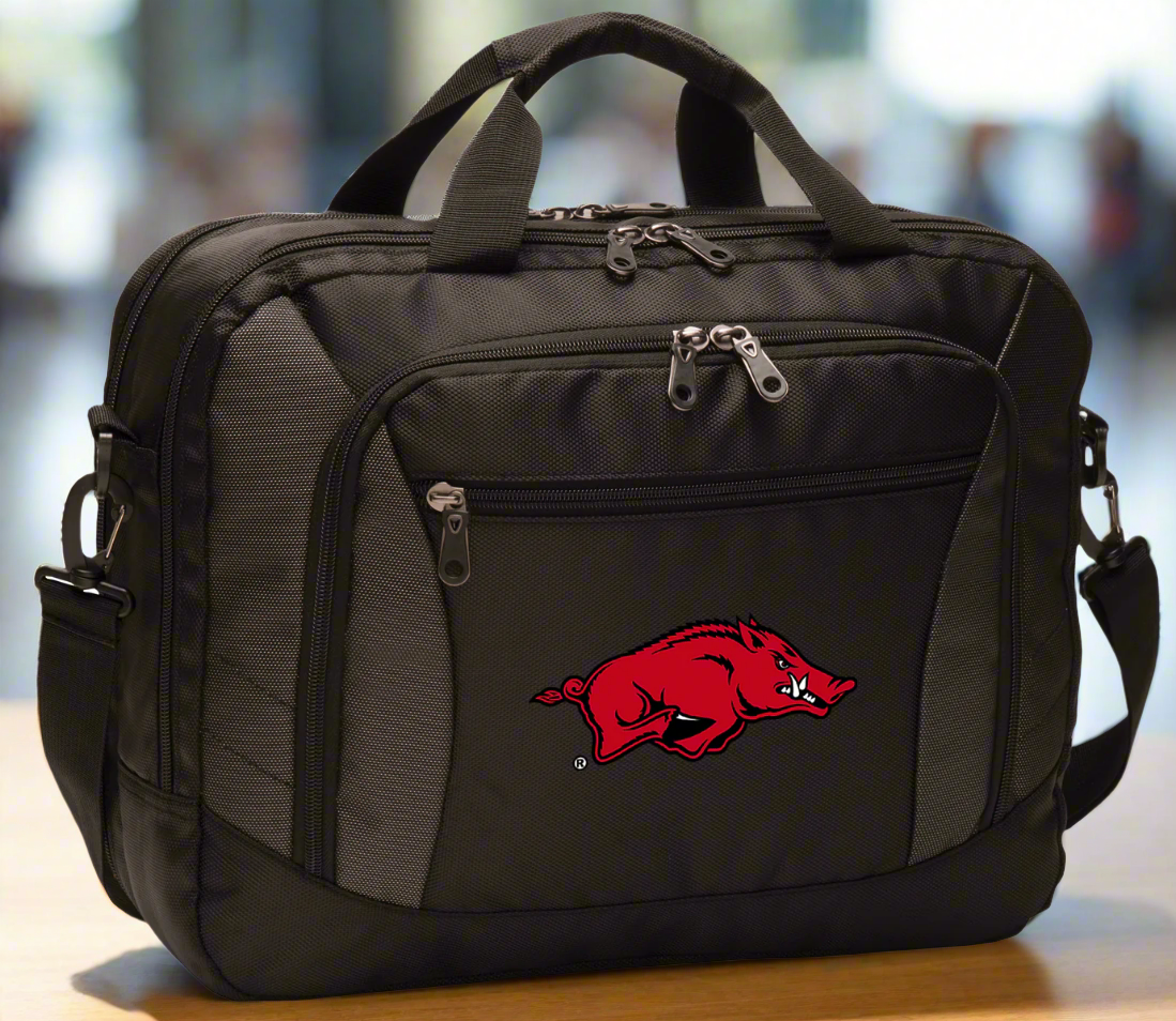 University of Arkansas Laptop Computer Bag Arkansas Razorbacks Messenger Briefcase