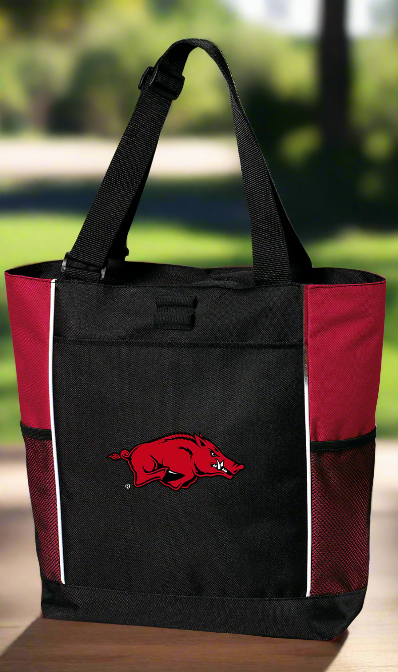 University of Arkansas Tote Bag Arkansas Razorbacks Carryall Tote