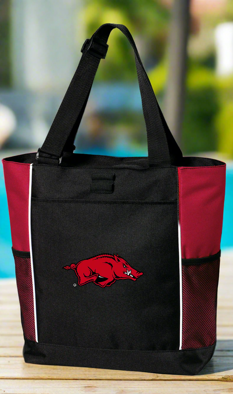 University of Arkansas Tote Bag Arkansas Razorbacks Carryall Tote