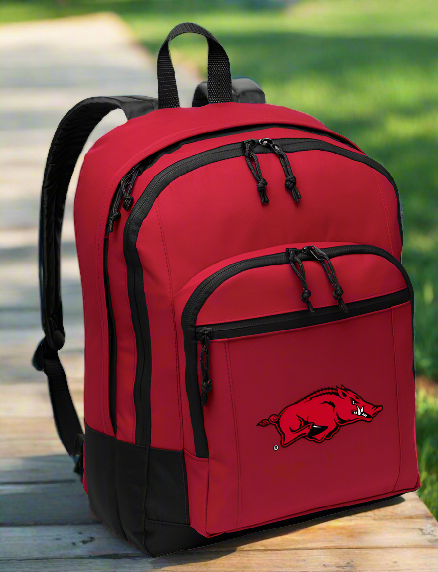 University of Arkansas Backpack Arkansas Razorbacks Medium Classic Style Backpack