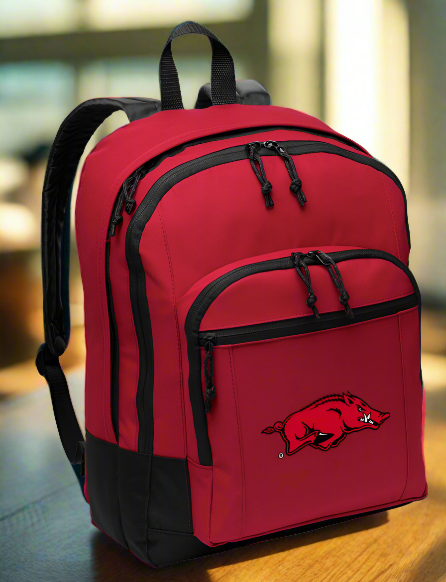 University of Arkansas Backpack Arkansas Razorbacks Medium Classic Style Backpack