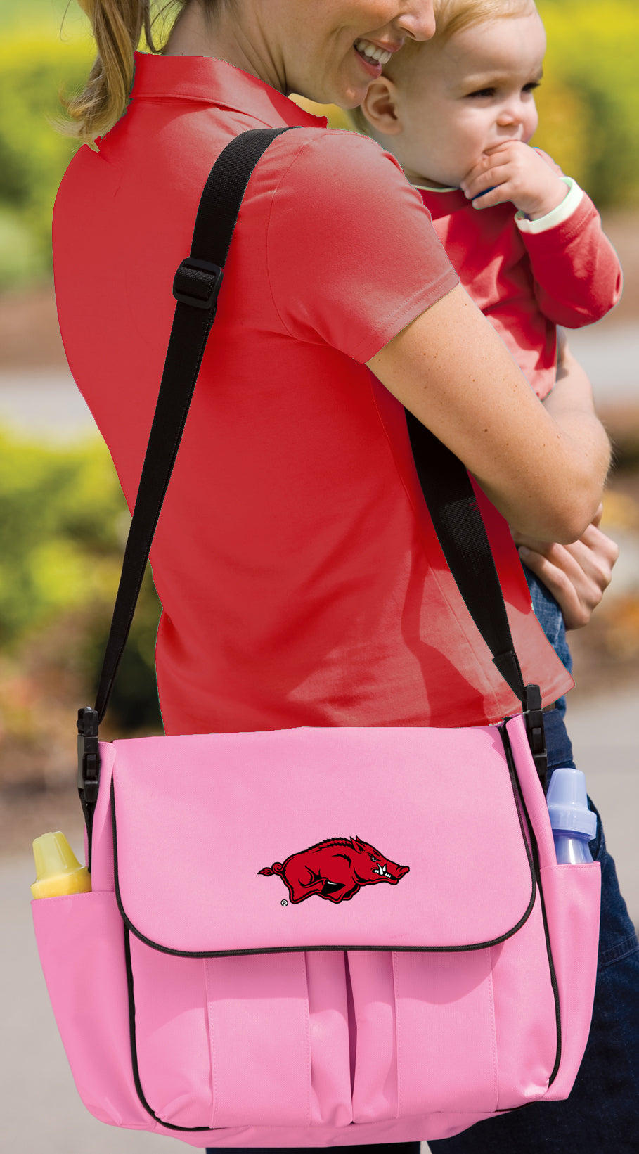 University of Arkansas Diaper Bag Arkansas Razorbacks Baby Bag