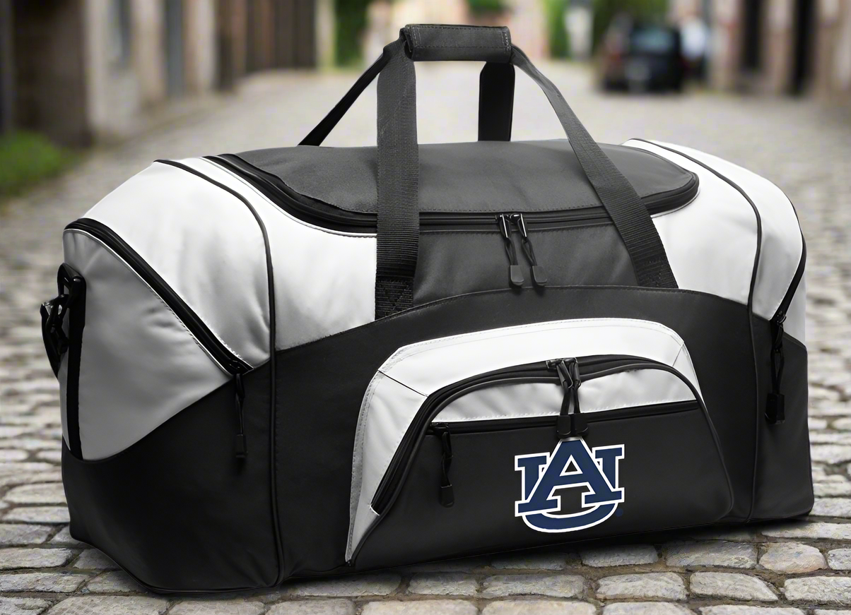 Auburn Large Duffel Bag Auburn Tigers Suitcase Luggage Bag