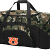 Auburn University Large Camo Duffel Bag Auburn Tigers Suitcase or Sports Gear Bag