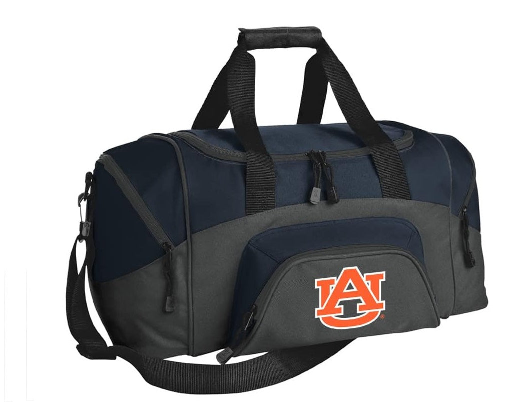 Small Auburn Duffel Bag Auburn University Carryon Suitcase or Gym Bag