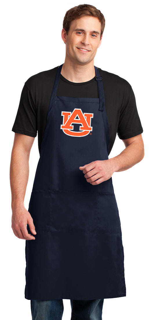 Auburn University Large Apron Auburn Tigers Apron - Adjustable with Pockets