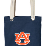 Auburn University Tote Bag Auburn Tigers Deluxe Canvas Shoulder Bag