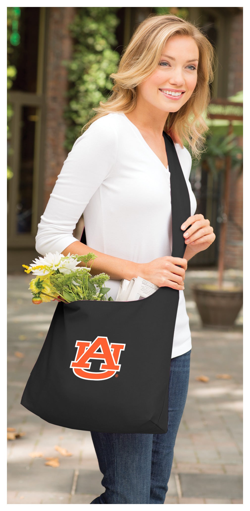 Auburn Cross Body Bag Auburn University Shoulder Tote Bag - Sling Style