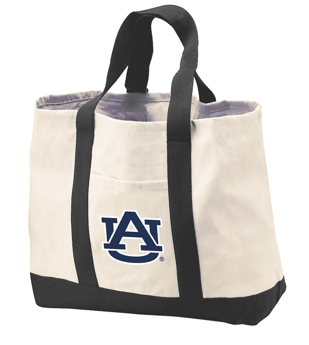 Auburn Canvas Tote Bag Auburn Tigers Classic Tote