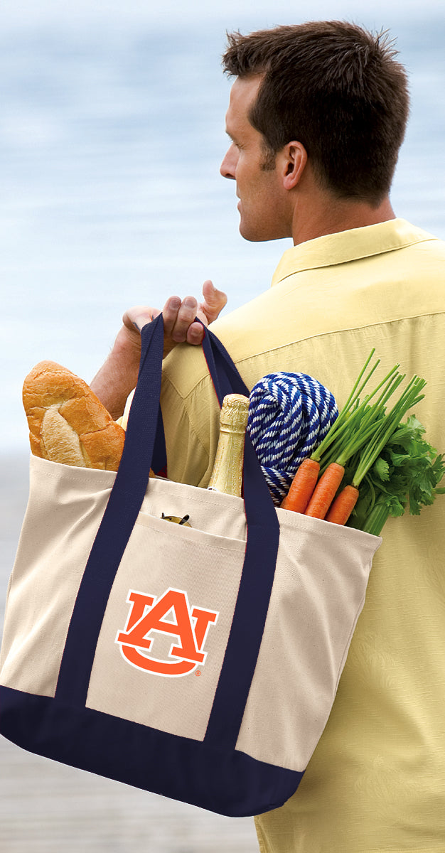 Auburn Canvas Tote Bag Auburn University Classic Tote