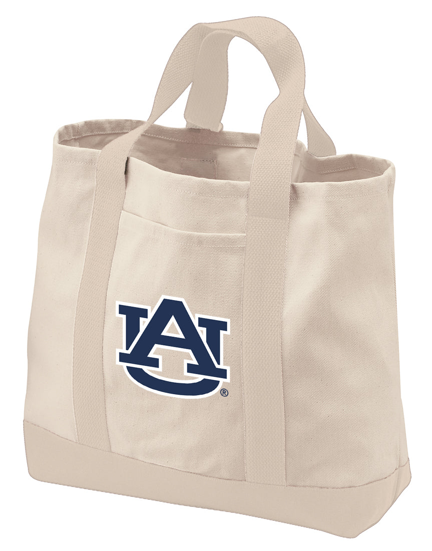 Auburn Canvas Tote Bag Auburn Tigers Classic Tote